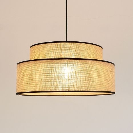 Lestenec na vrvici BOHO 1xE27/60W/230V bež