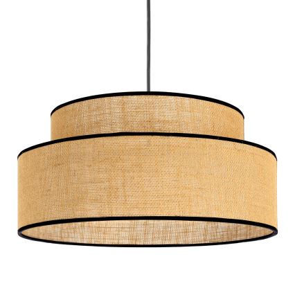 Lestenec na vrvici BOHO 1xE27/60W/230V bež