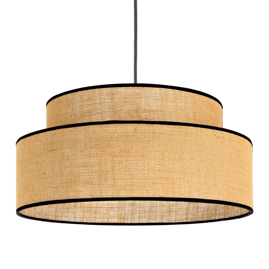 Lestenec na vrvici BOHO 1xE27/60W/230V bež