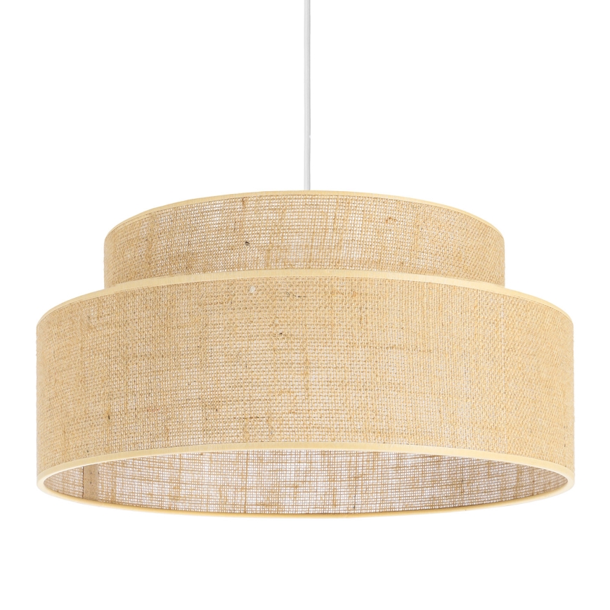 Lestenec na vrvici BOHO 1xE27/60W/230V bež