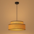 Lestenec na vrvici BOHO 1xE27/60W/230V pr. 40 cm bež