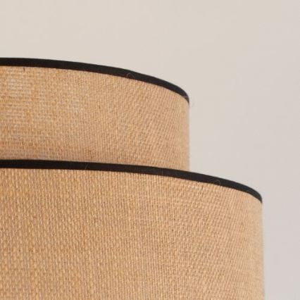 Lestenec na vrvici BOHO 1xE27/60W/230V pr. 40 cm bež