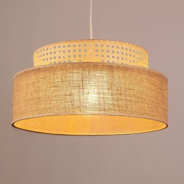 Lestenec na vrvici BOHO 1xE27/60W/230V ratan
