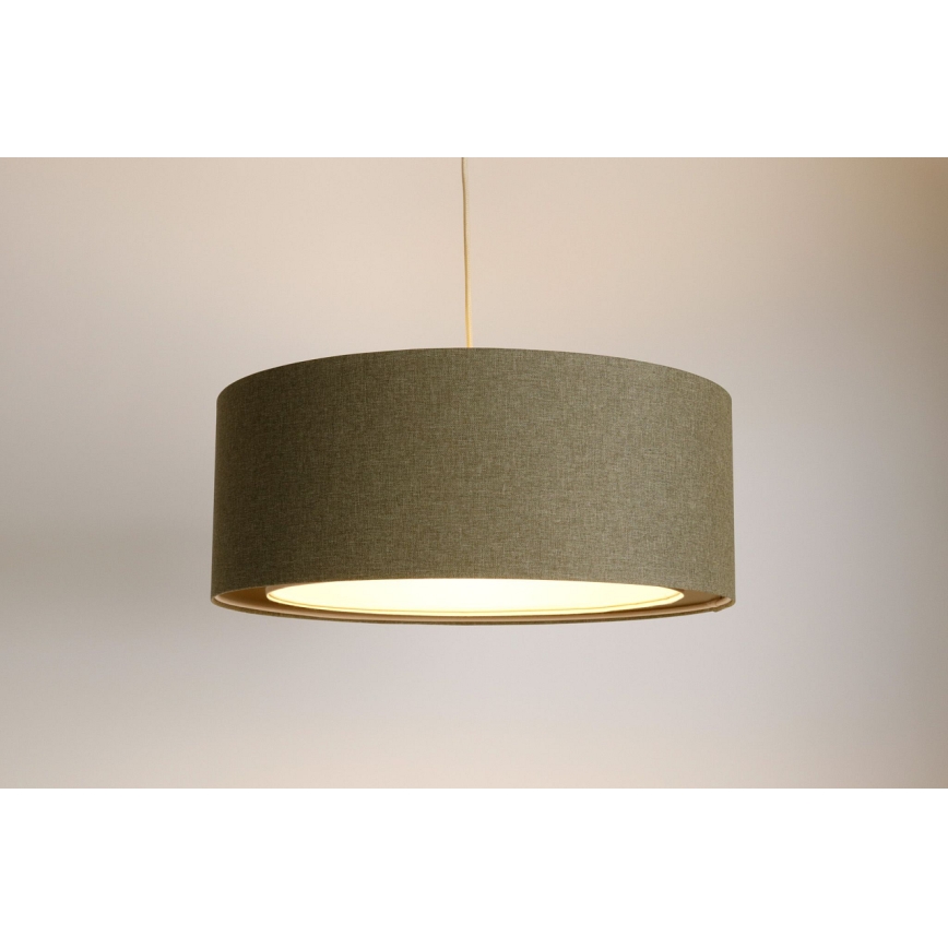 Lestenec na vrvici BOHO TRINITI 1xE27/60W/230V siva