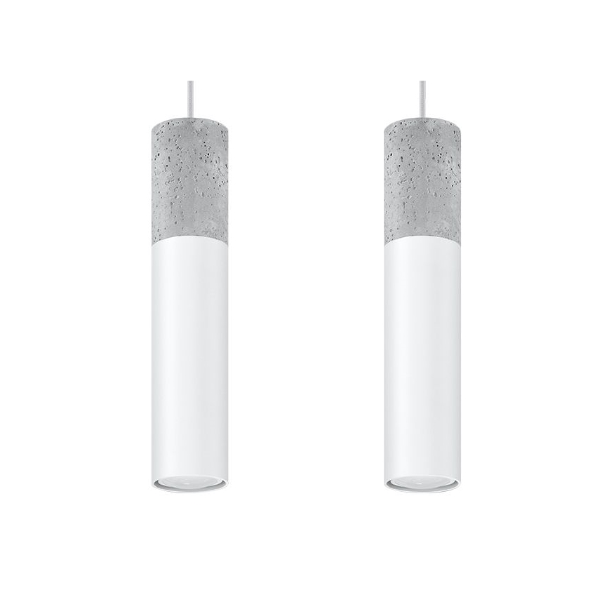 Lestenec na vrvici BORGIO 2xGU10/40W/230V