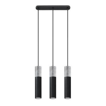 Lestenec na vrvici BORGIO 3xGU10/40W/230V