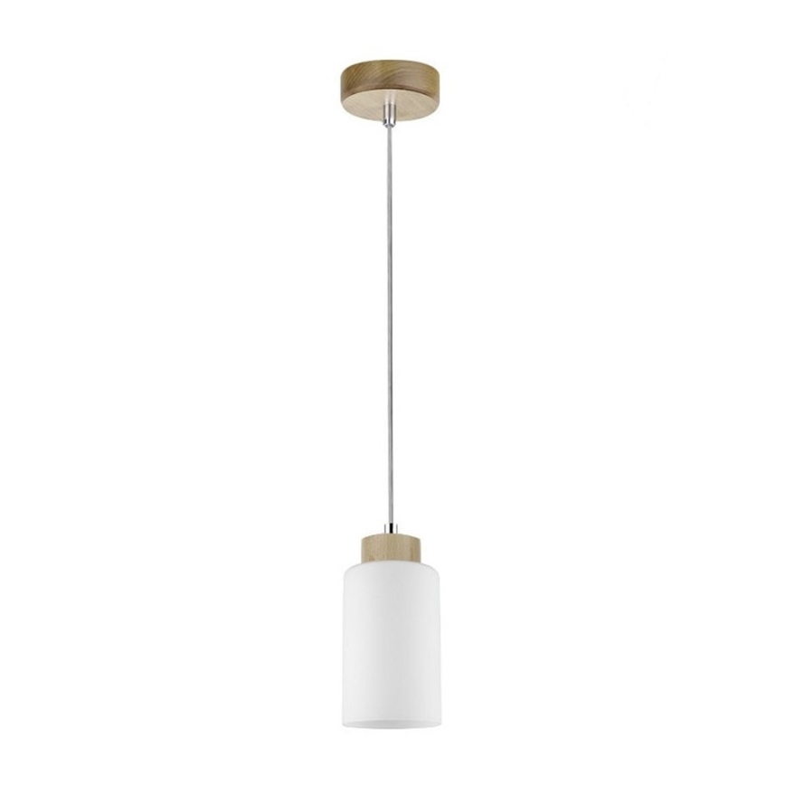 Lestenec na vrvici BOSCO 1xE27/60W/230V Breza