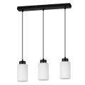 Lestenec na vrvici BOSCO 3xE27/60W/230V