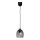 Lestenec na vrvici BRILLANT 1xE27/15W/230V siva
