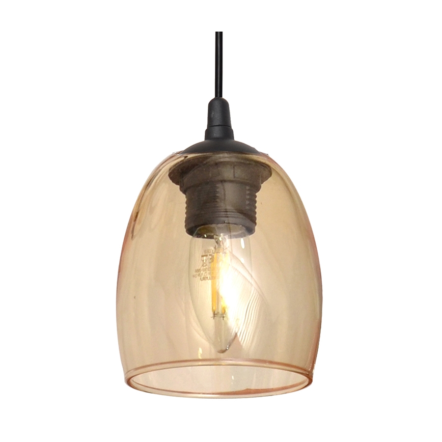Lestenec na vrvici BRILLANT 3xE27/15W/230V bež