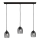 Lestenec na vrvici BRILLANT 3xE27/15W/230V siva
