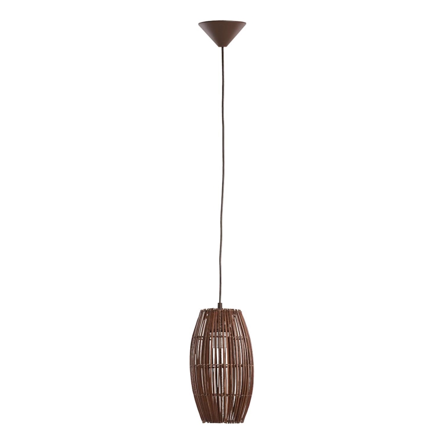 Lestenec na vrvici BURI 1xE27/15W/230V rjava