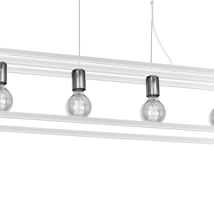 Lestenec na vrvici CAGE 4xE27/60W/230V