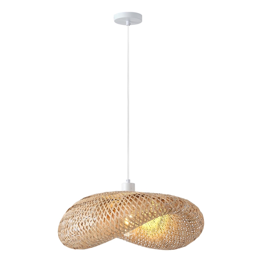Lestenec na vrvici CALYPSO 1xE27/15W/230V bambus