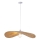 Lestenec na vrvici CALYPSO 1xE27/40W/230V pr. 70 cm bambus