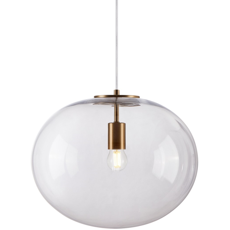 Lestenec na vrvici CAMPANIA 1xE27/60W/230V zlata