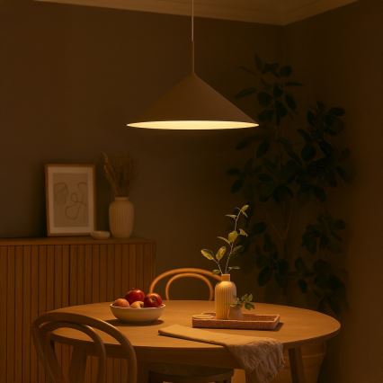 Lestenec na vrvici CAPITAL 1xGX53/15W/230V, premer 60 cm, bež