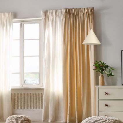 Lestenec na vrvici CAPITAL 1xGX53/15W/230V Ø 32 cm, krem