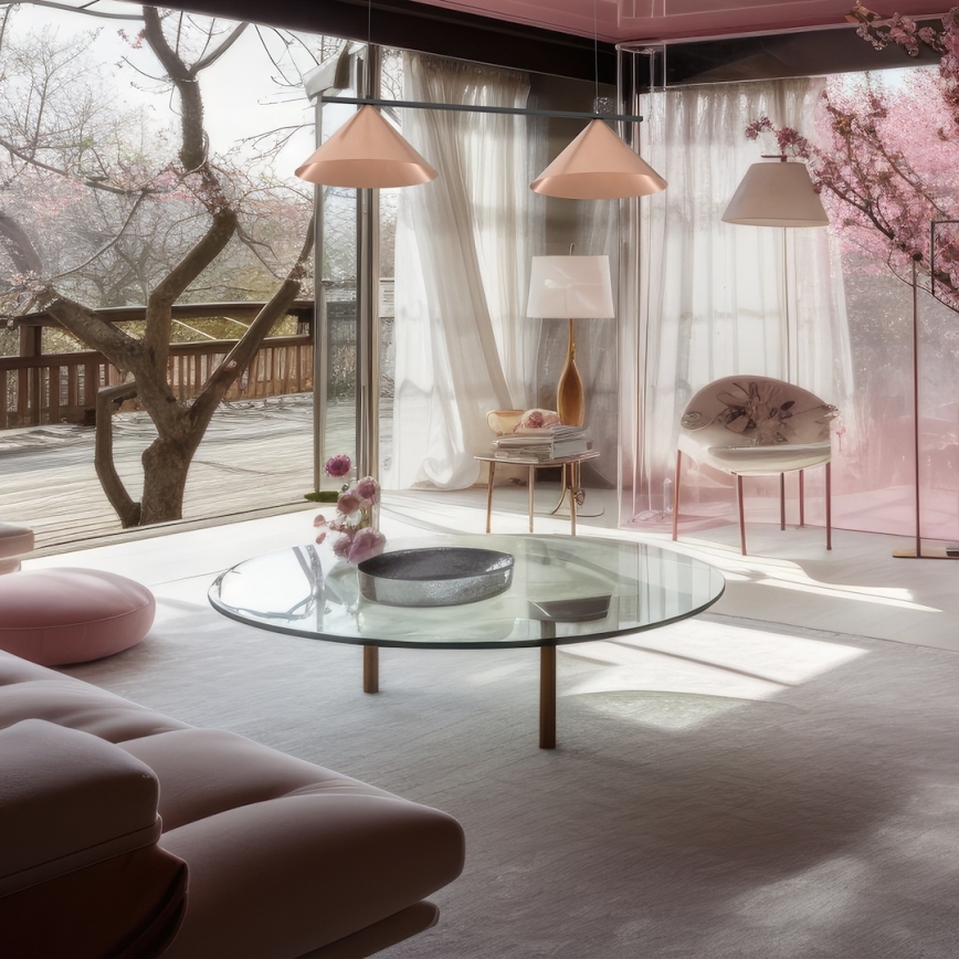 Lestenec na vrvici CAPITAL 2xGX53/15W/230V rožnato zlata