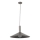Lestenec na vrvici CAPRI 1xE27/15W/230V pr. 50 cm antracit/siva