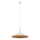 Lestenec na vrvici CAPRI 1xE27/15W/230V pr. 50 cm bela/baker