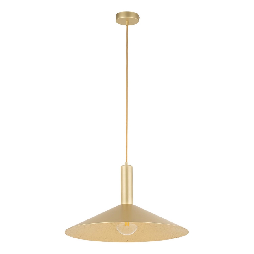 Lestenec na vrvici CAPRI 1xE27/15W/230V pr. 50 cm zlata