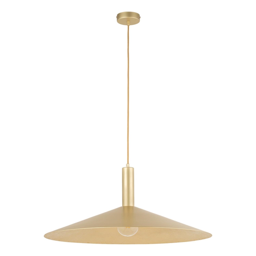 Lestenec na vrvici CAPRI 1xE27/15W/230V pr. 70 cm zlata