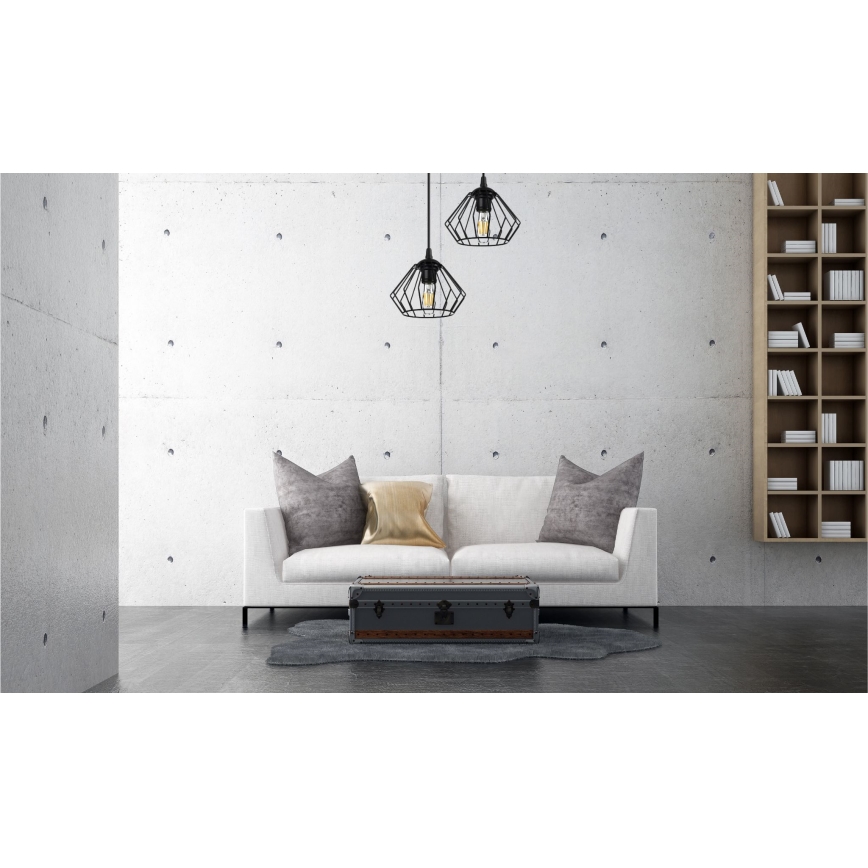 Lestenec na vrvici CEED 2xE27/60W/230V