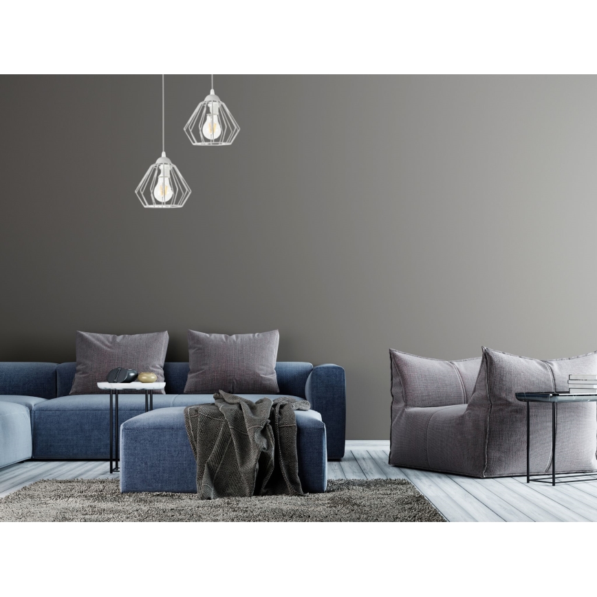 Lestenec na vrvici CEED 2xE27/60W/230V