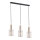 Lestenec na vrvici CELIA 3xE27/60W/230V zlat