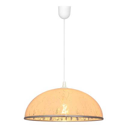 Lestenec na vrvici CIRCLE 1xE27/15W/230V bel