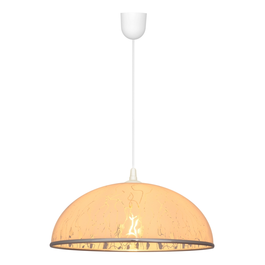 Lestenec na vrvici CIRCLE 1xE27/15W/230V bel