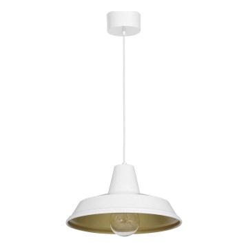 Lestenec na vrvici CLASS 1xE27/15W/230V bela