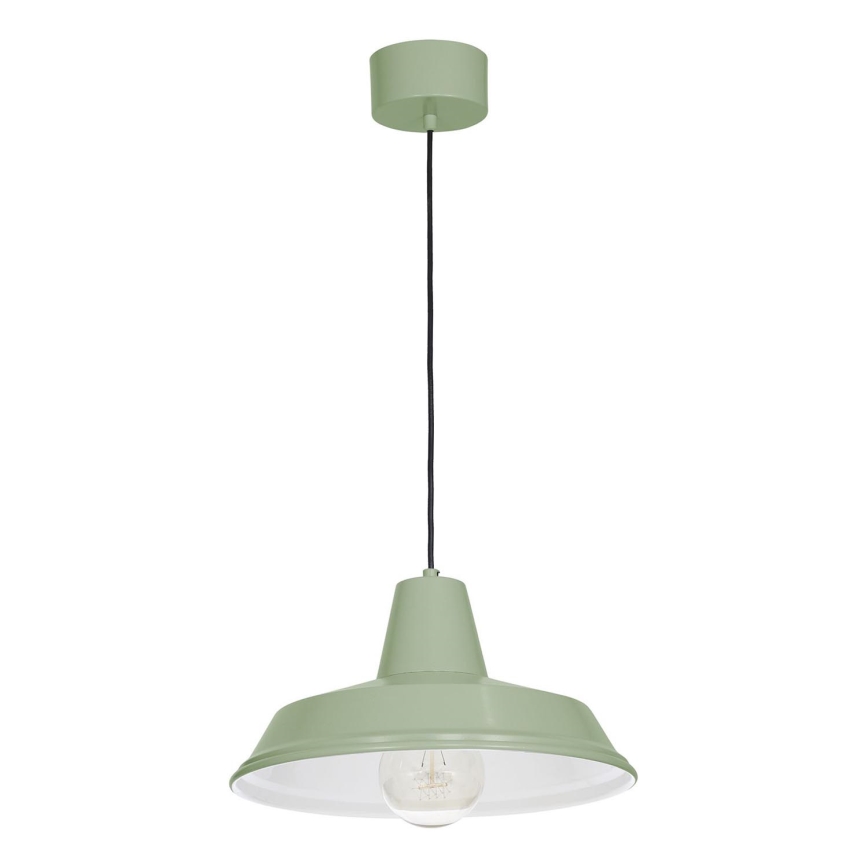Lestenec na vrvici CLASS 1xE27/15W/230V zelena