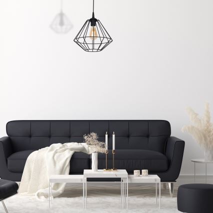 Lestenec na vrvici COLIN 1xE27/60W/230V