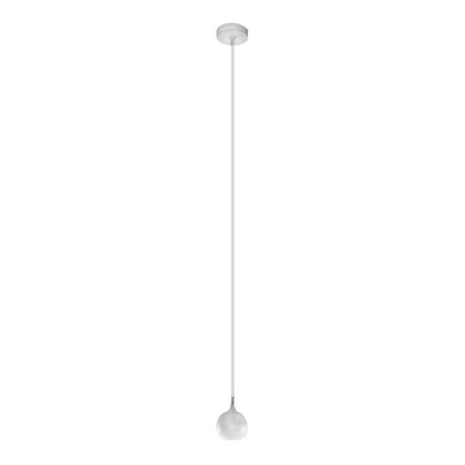 Lestenec na vrvici COLM 1xGU10/30W/230V bela