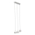 Lestenec na vrvici COLM 3xGU10/30W/230V bela