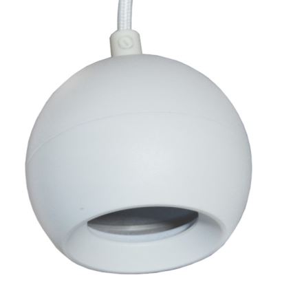 Lestenec na vrvici COLM 3xGU10/30W/230V bela