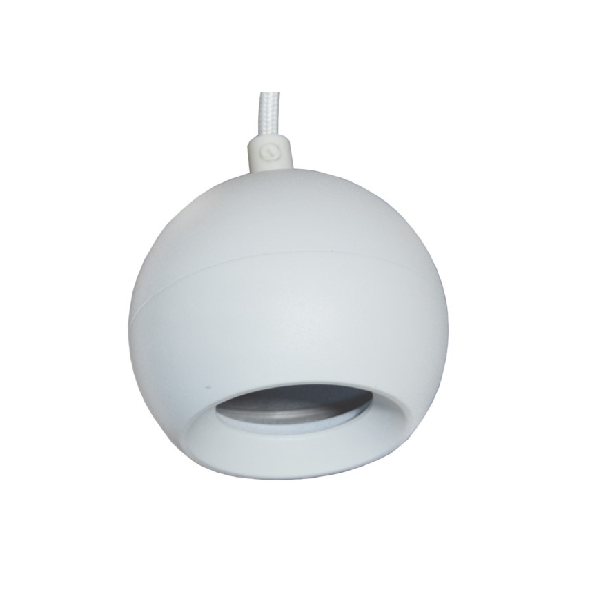 Lestenec na vrvici COLM 3xGU10/30W/230V bela