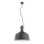 Lestenec na vrvici CORA 1xE27/15W/230V siva