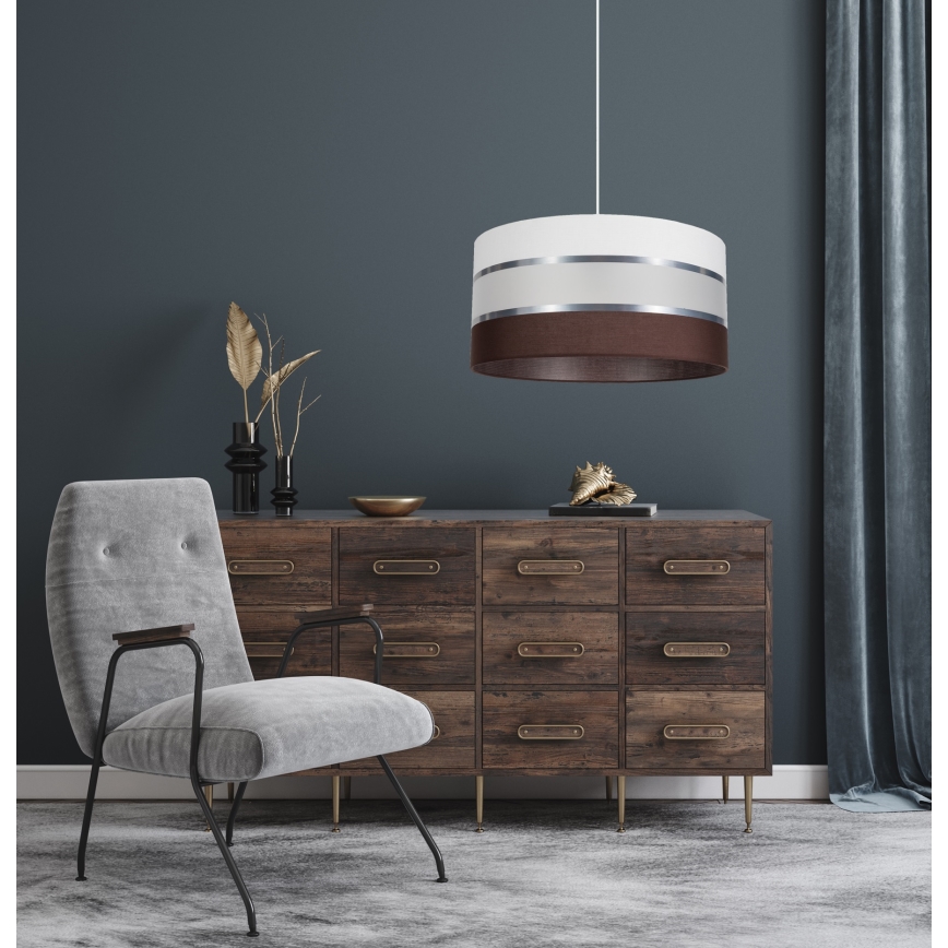 Lestenec na vrvici CORAL 1xE27/60W/230V