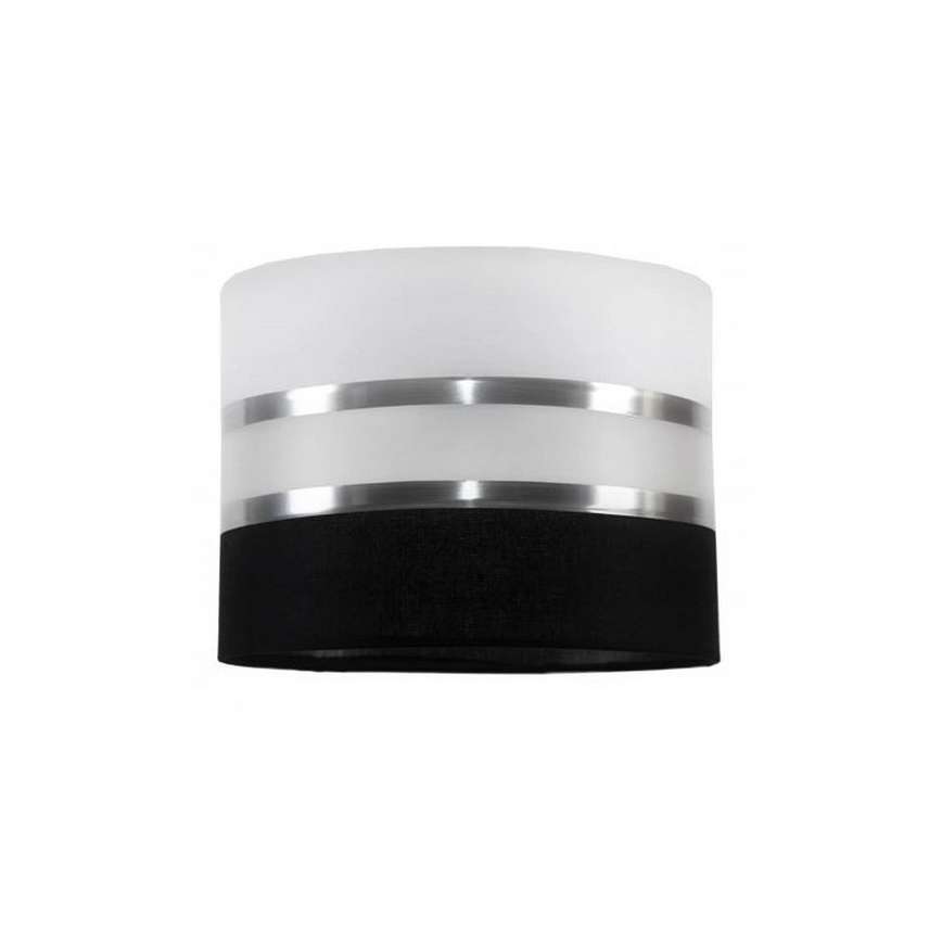 Lestenec na vrvici CORAL 3xE27/60W/230V črno-bela