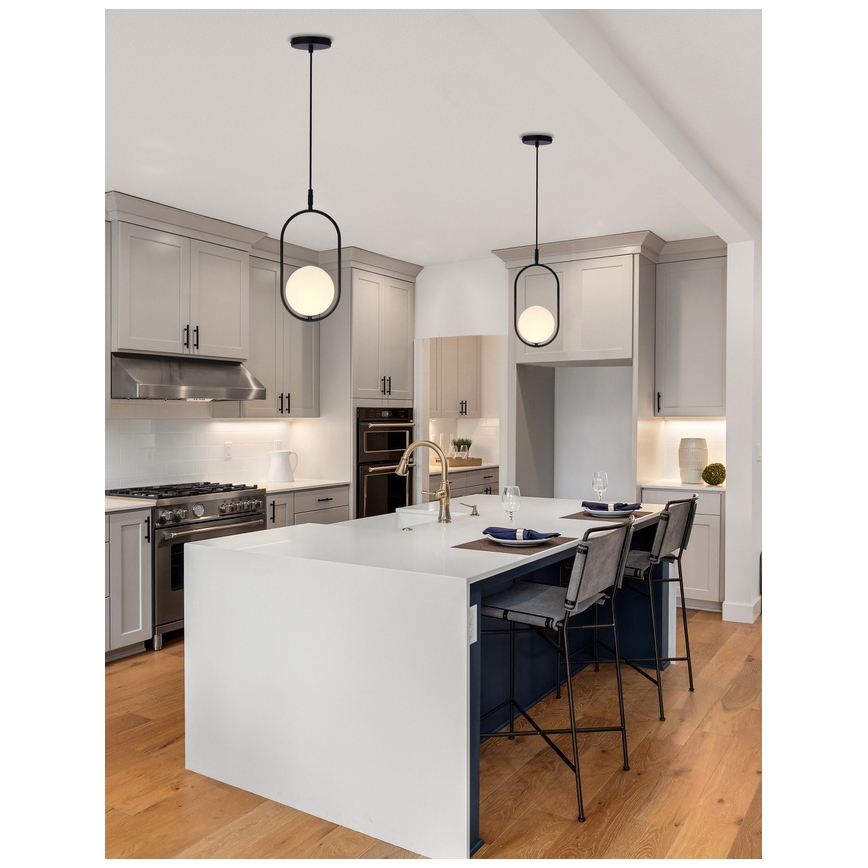 Lestenec na vrvici CORDEL 1xG9/28W/230V črna