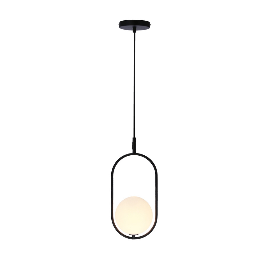 Lestenec na vrvici CORDEL 1xG9/28W/230V črna