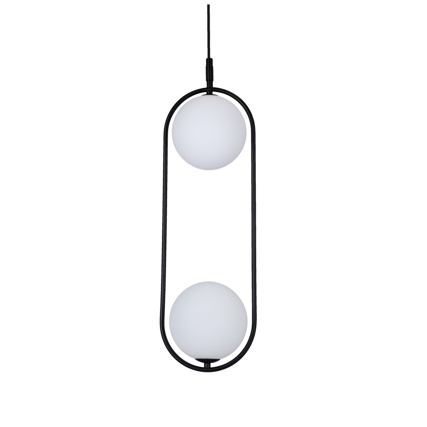 Lestenec na vrvici CORDEL 2xG9/28W/230V črna