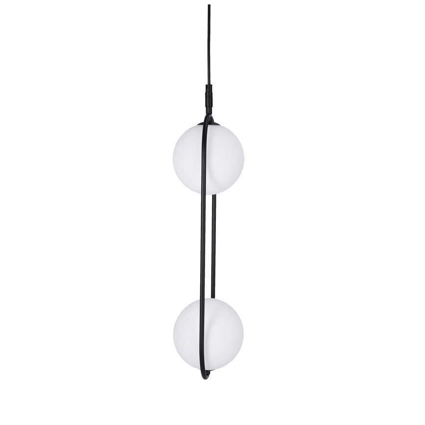 Lestenec na vrvici CORDEL 2xG9/28W/230V črna