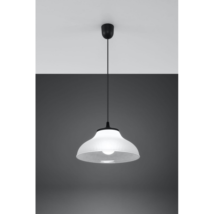 Lestenec na vrvici CORONA 1xE27/60W/230V