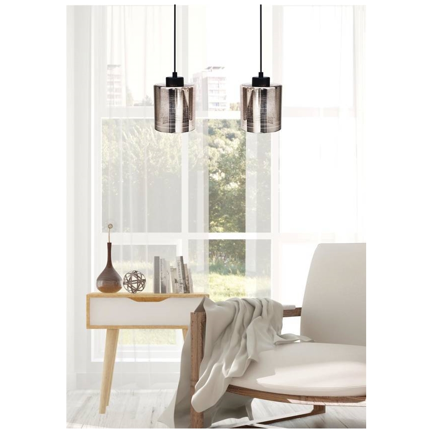 Lestenec na vrvici COX 2xE27/60W/230V
