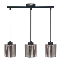 Lestenec na vrvici COX 3xE27/60W/230V