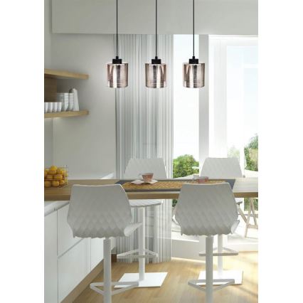 Lestenec na vrvici COX 3xE27/60W/230V